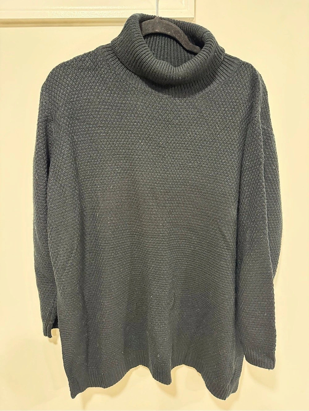 Turtleneck Sweater in Black